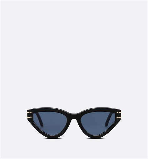 dior brille schwarz gold|DiorSignature B2U Butterfly.